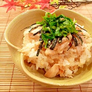 まぐろの生姜醤油焼き☆混ぜご飯。